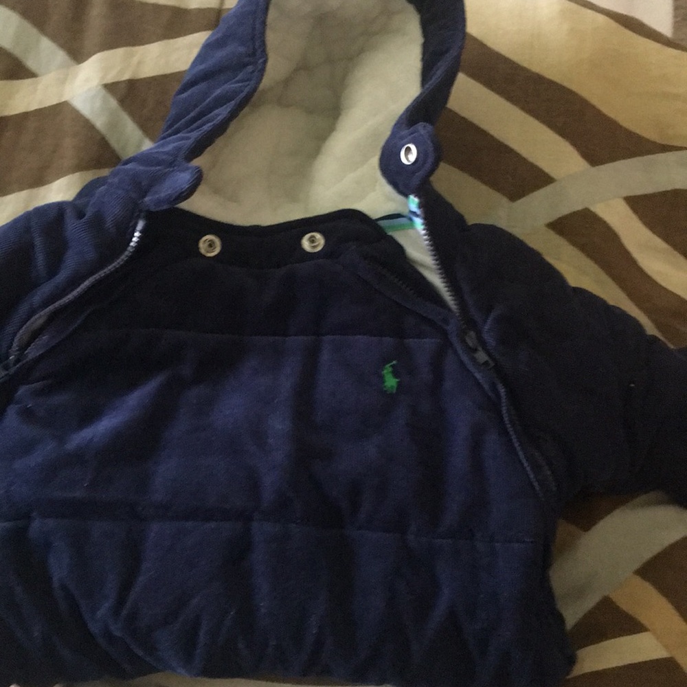 Ralph Lauren corduroy snowsuit